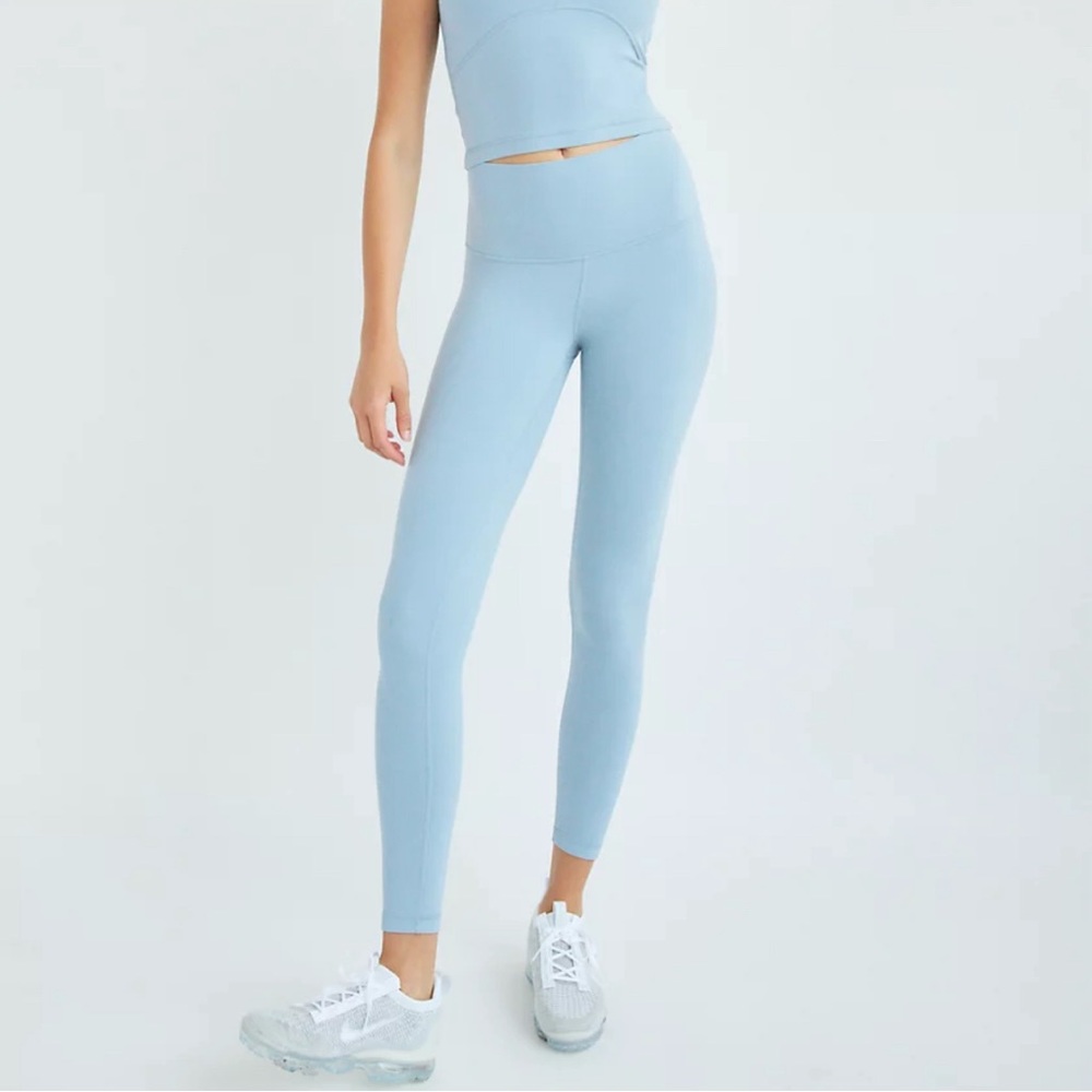 TNA Atmosphere Pocket Leggings, Dune Blue
